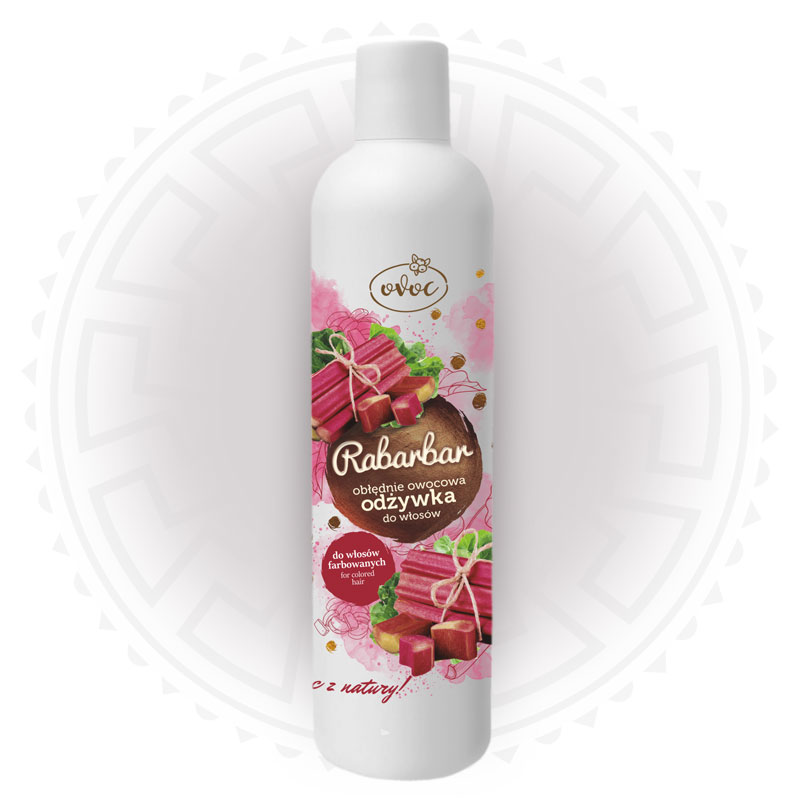 Conditioner for coloured hair - RHUBARB